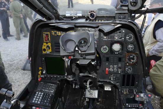 AgustaWestland AW129 Mangusta cockpit
