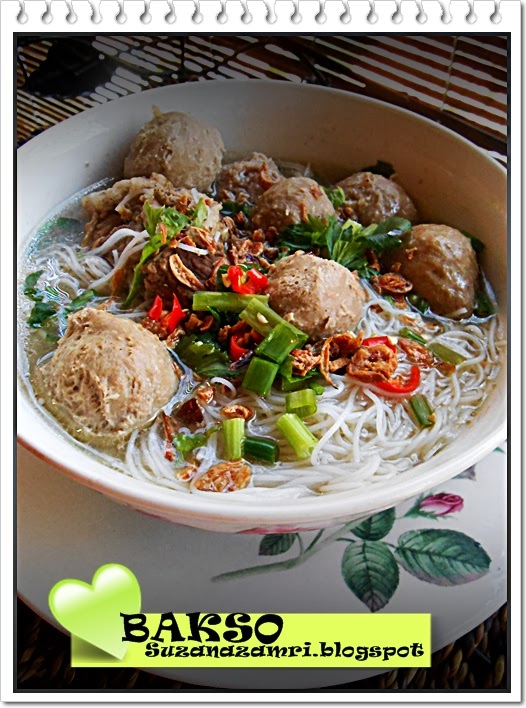 Cooking with soul: BAKSO