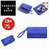 CHARLES & KEITH Wristlet (Large : Blue, Red, Black & Brown) ~ SOLD OUT!