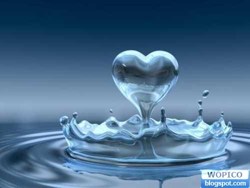 Heart Water Drop