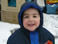 Kailen having snow much fun!