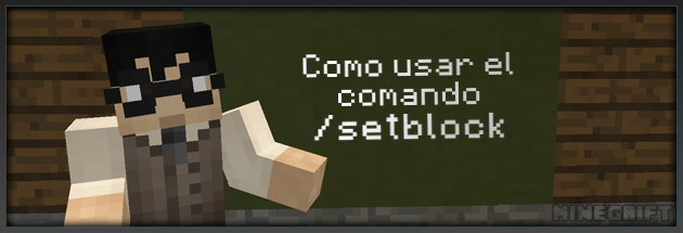 Minecraft comando setblock 