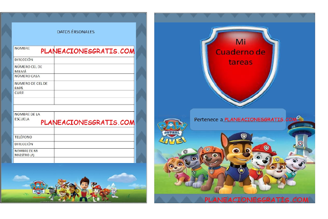 Agenda Infantil y Cuaderno de Tareas Personal PDF