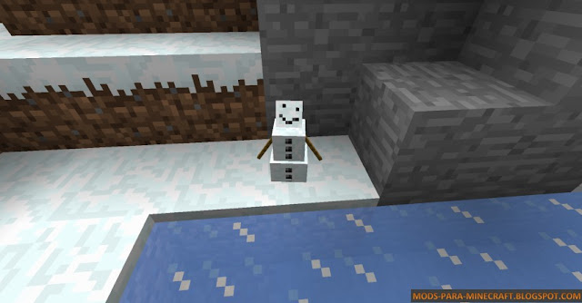 Baby Snowman / Baby Mobs Mod 1.8