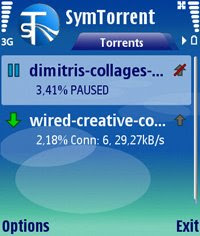 SymTorrent para descargas