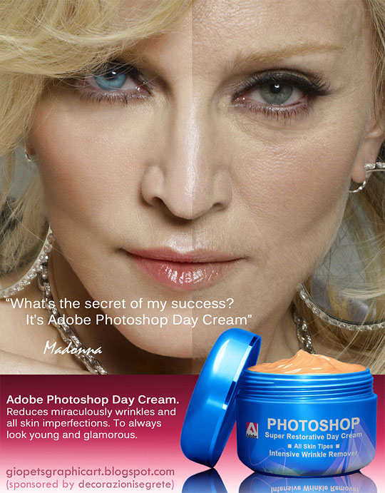 Madonna's Secret - Adobe Photoshop Day Cream 