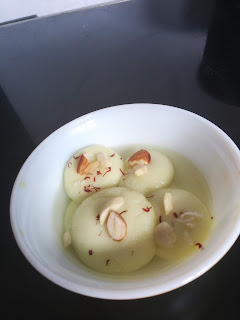 Rasgulla sweet dish