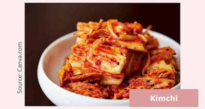 Kimchi, sawi fermentasi makanan khas Korea Selatan