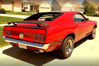 1969 Ford Mustang Mach 1 Rear Right