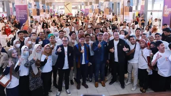 Pembicara di Forum Youth City Changers (YCC), Hendri Septa: Anak muda harus menjadi target pembangunan