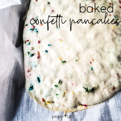 oven-baked confetti pancakes