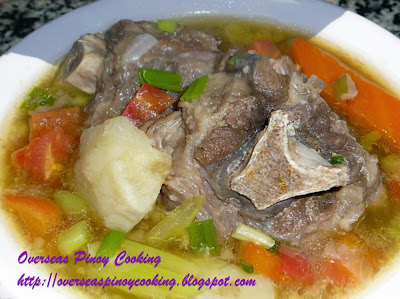 Sop Buntut, Sup Buntut, Indonesian Oxtail Soup