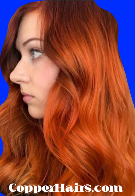 Fiery copper color