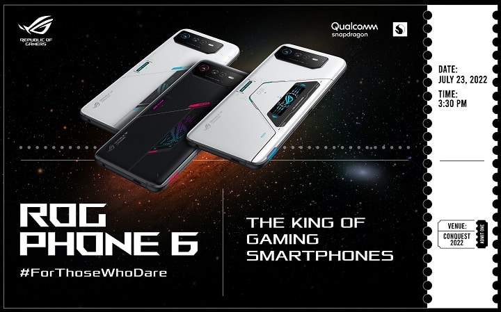 ROG Phone 6 set to launch in PH on July 23