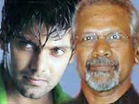 Arya and Mani Ratnam in Ponniyin Selvan