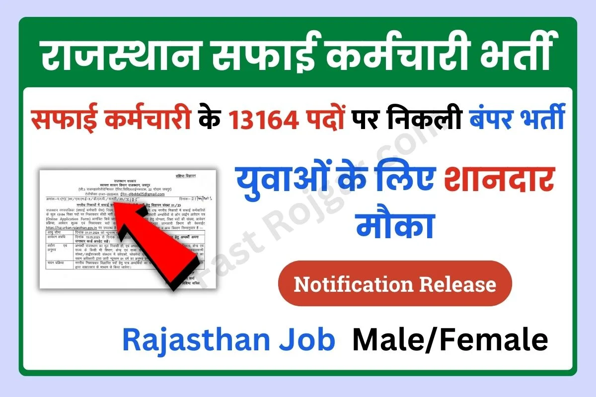 Rajasthan Safai Karmchari Recruitment 2023