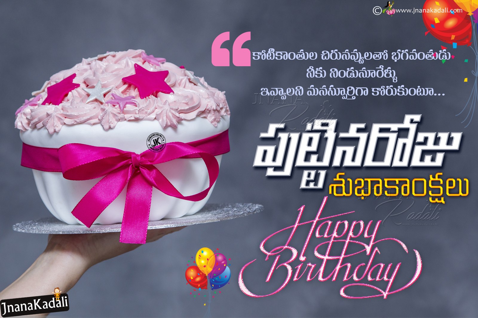 Happy Birthday In Telugu Greetings Choice Image 