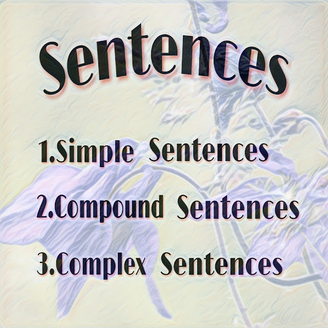 Sentences : Simple, Compound & Complex - English Grammar 4 U