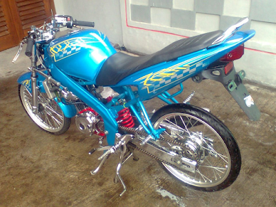 modifikasi vixion drag ceper, modifikasi motor vixion drag baru, foto modifikasi motor vixion drag