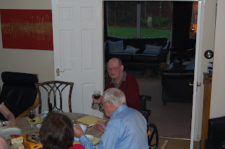 me, Dad and red wine!