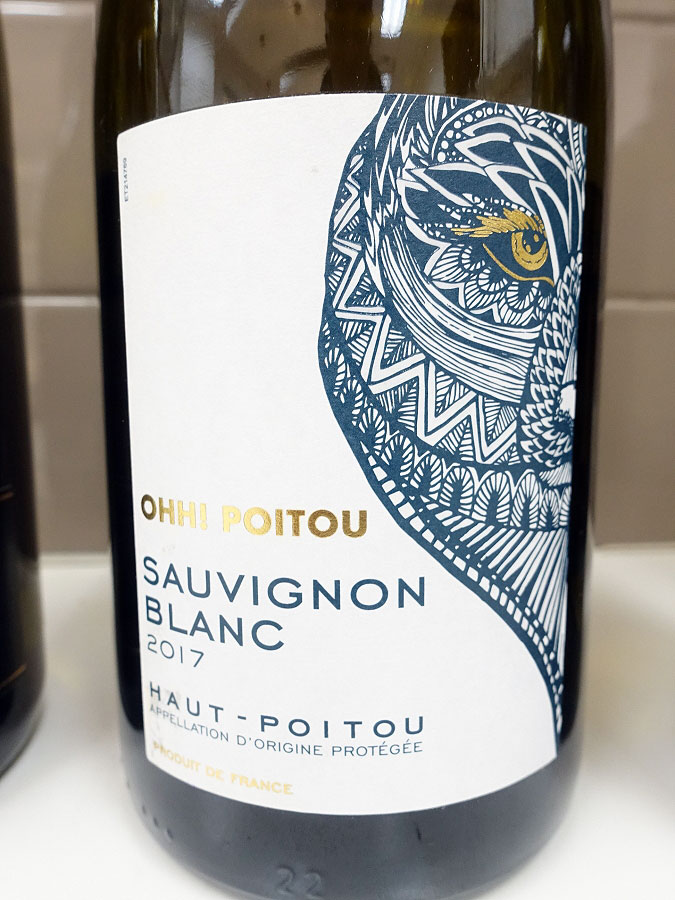 Ohh Poitou Sauvignon Blanc 2017 (88 pts)