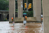 Flooding in Philadelphia (Photo Credit: Bud Ward, Copyright protected) Click to Enlarge.