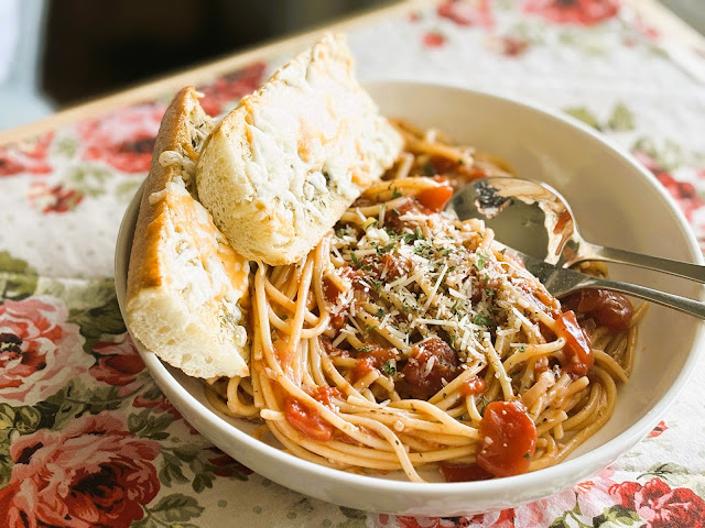 One Pan Spaghetti