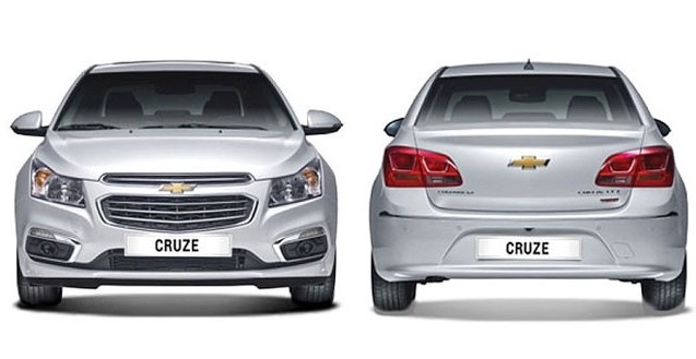 Mặt ca lăng dưới xe Cruze 2015 chính hãng GM