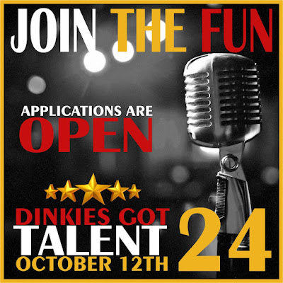 Dinkies got Talent applications poster by Lycia Quintessa