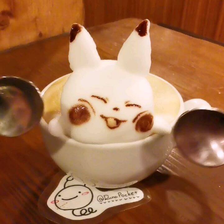 03-pikachu-pokemon-3d-coffee-art-runafkato-www-designstack-co