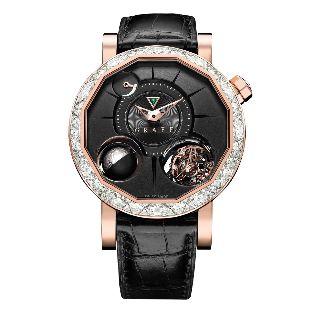 Graff Diamond GyroGraff Mechanical Hand-wound Watch