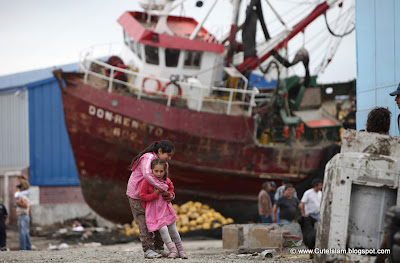 Chile, Earthquake, nine days later