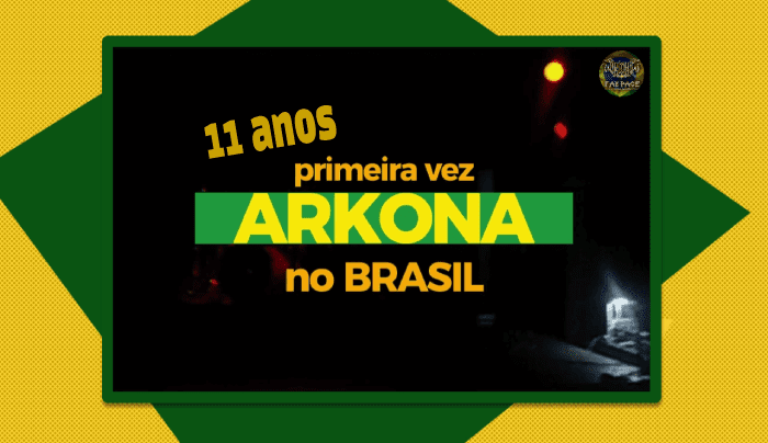 Arkona 11 anos primeiro show no Brasil 11 anos da Arkona Fanpage