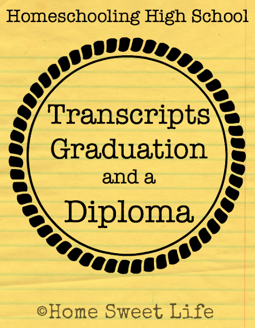 Homeschooling High School, graduation, transcripts