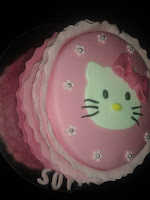 TARTA FONDANT HELLO KITTY