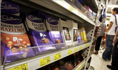 Cadbury Chocolate Rejects Kraft Food Offers