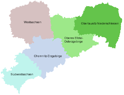 Karte der Provinz Sachsen