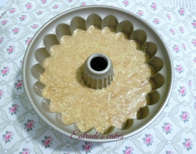 receta de bizcocho de calabacín 3