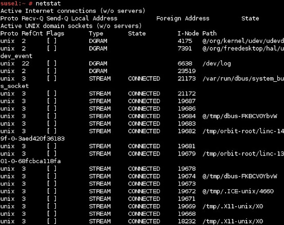10 Example of netstat command in UNIX and Linux