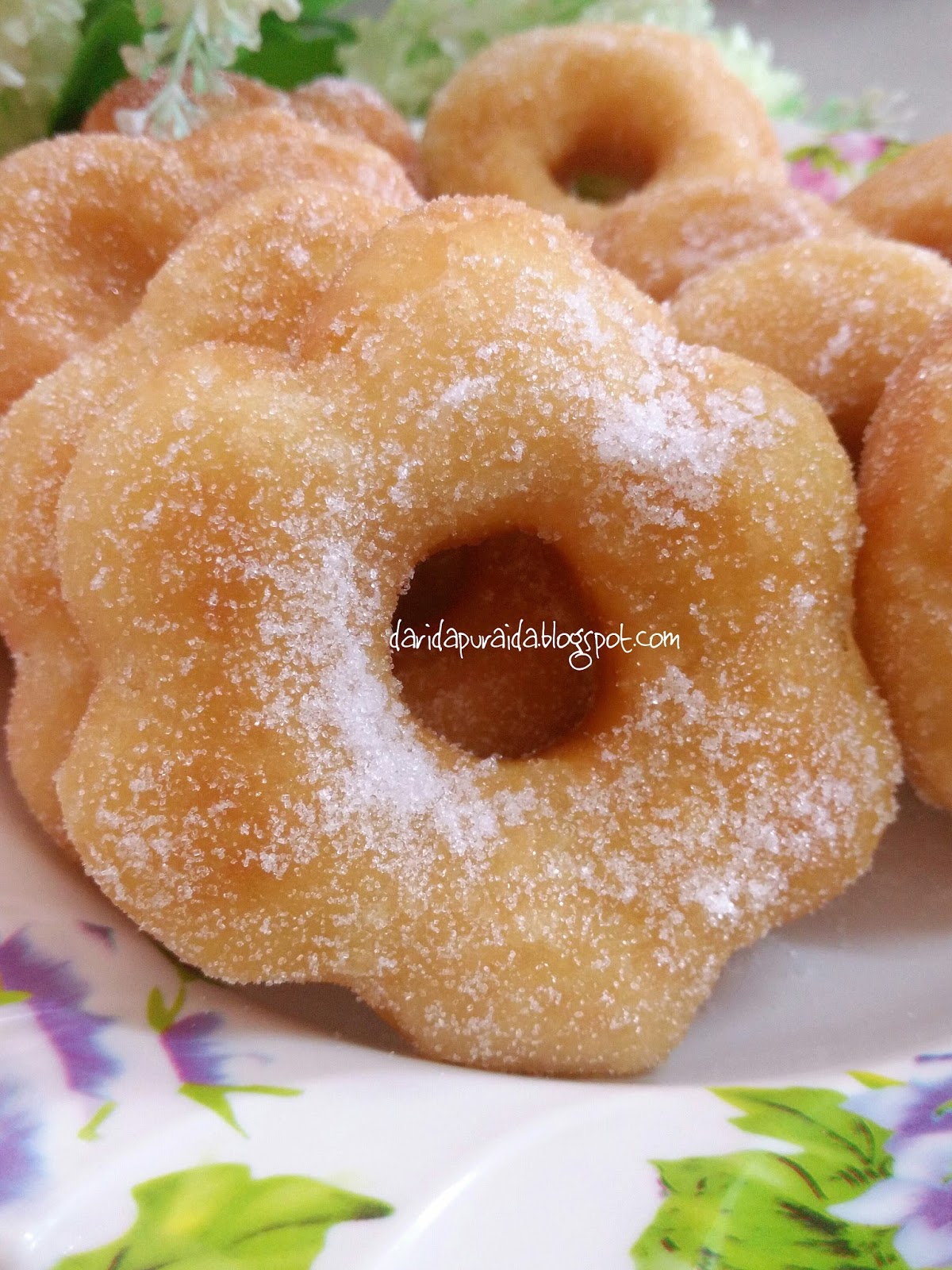Dari Dapur Aida: Donut Gebu Paling senang tanpa uli