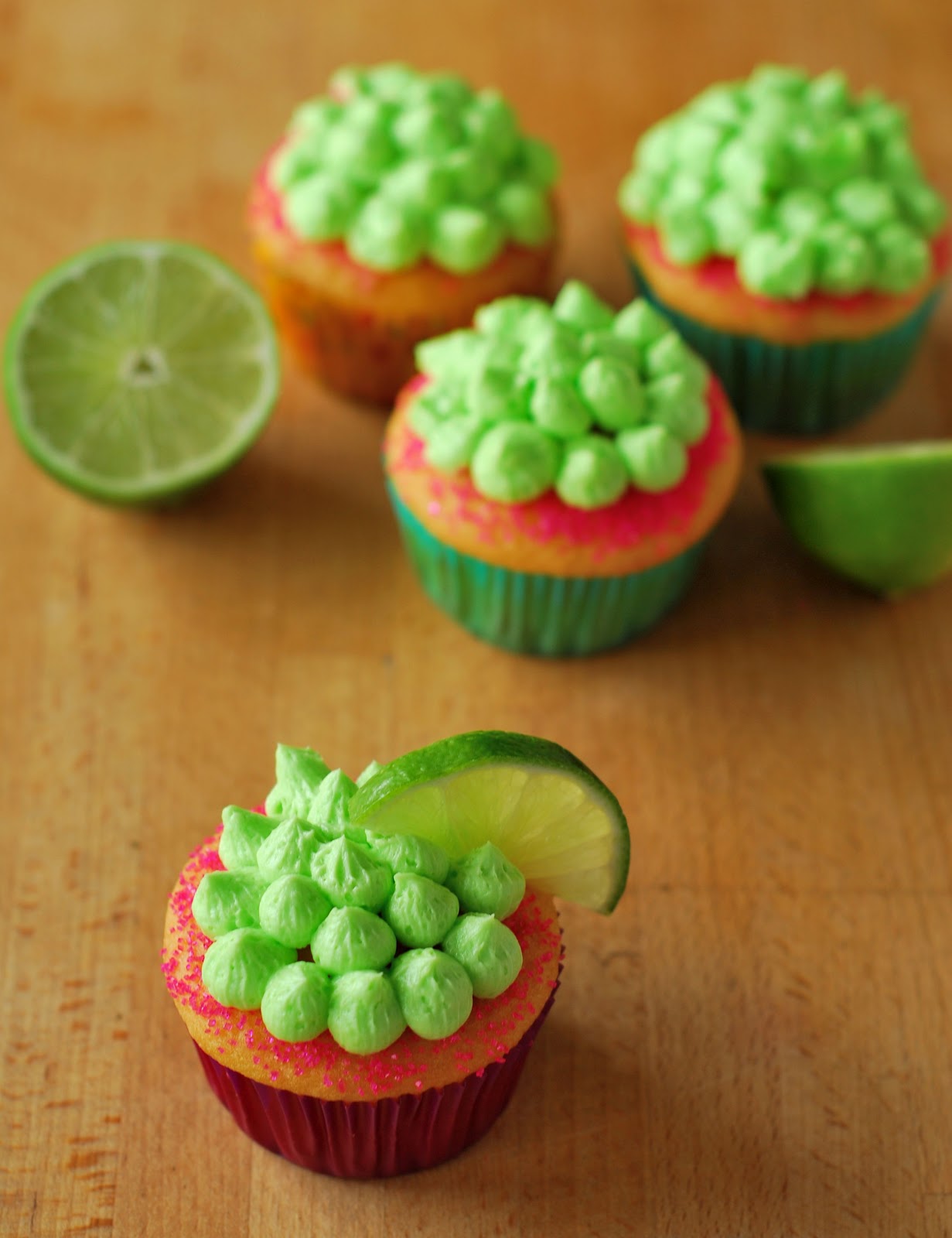 Lime Margarita Cupcakes