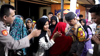 Safari Ramadhan,Kapolres Serang Buka Puasa Bersama dengan Warga Kecamatan Jawilan 
