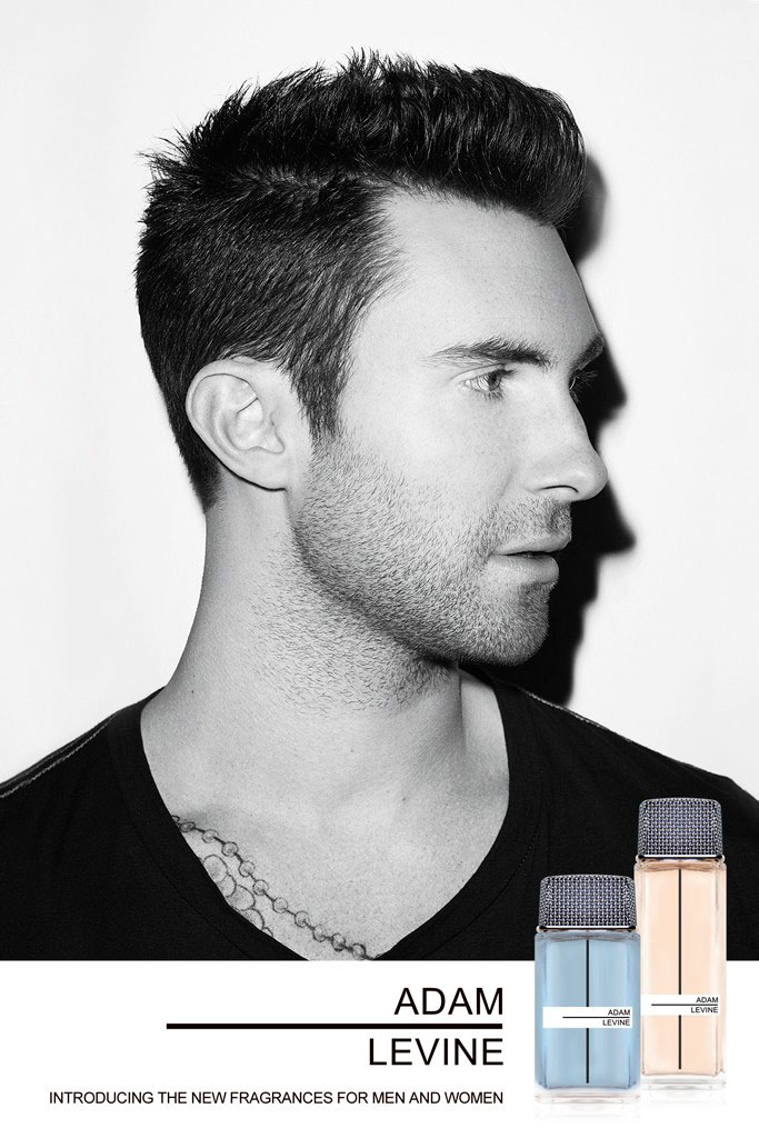 Adam Levine Debuts Two New Fragrances for Men and for Women 