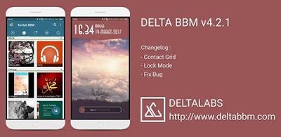 BBM MOD DELTA V4.2.1 APK TERBARU 2017