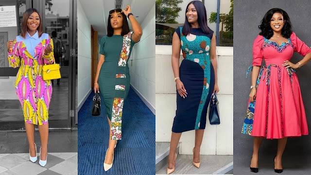 75 Smart Ankara Styles For Working Wives And Moms