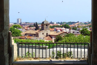 Vue du Peyrou sur Montpellier