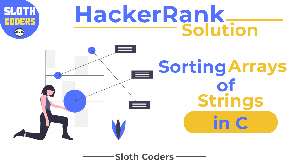 Sorting Array of Strings in C - Hacker Rank Solution