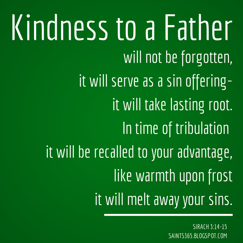 Saints 365: Fatherhood Quotes