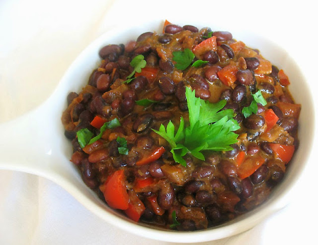 Cuban-inspired black beans