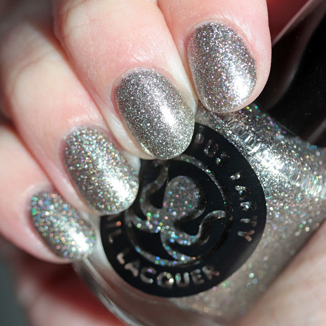 Octopus Party Nail Lacquer Silver and Cold